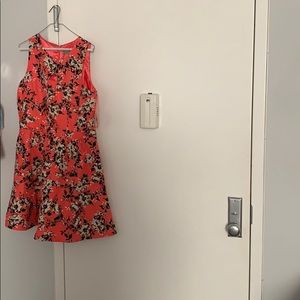 Danny and Nicole multi coral dress